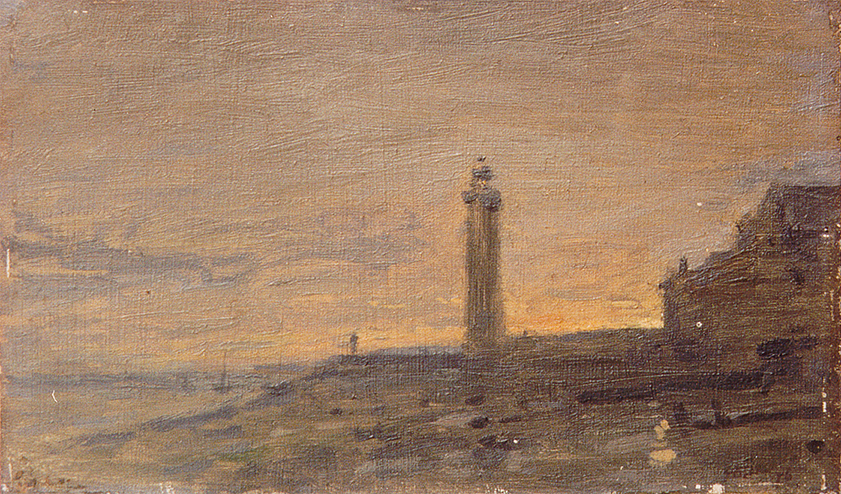 Adolphe CALS - Le phare de Honfleur
