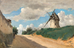 Camille COROT - Le moulin à vent