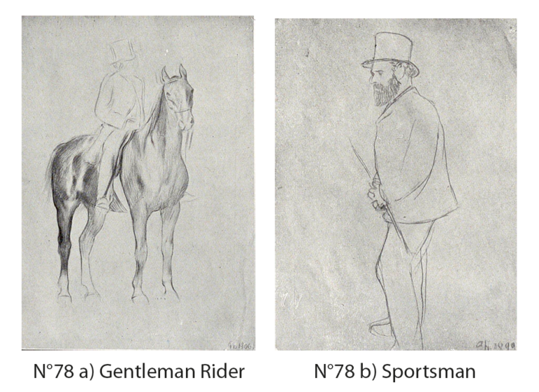 Edgar DEGAS - Gentleman Rider et Sportsman