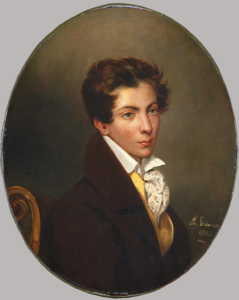 Eugène DELACROIX - Portrait d'Eugène Berny d'Ouville