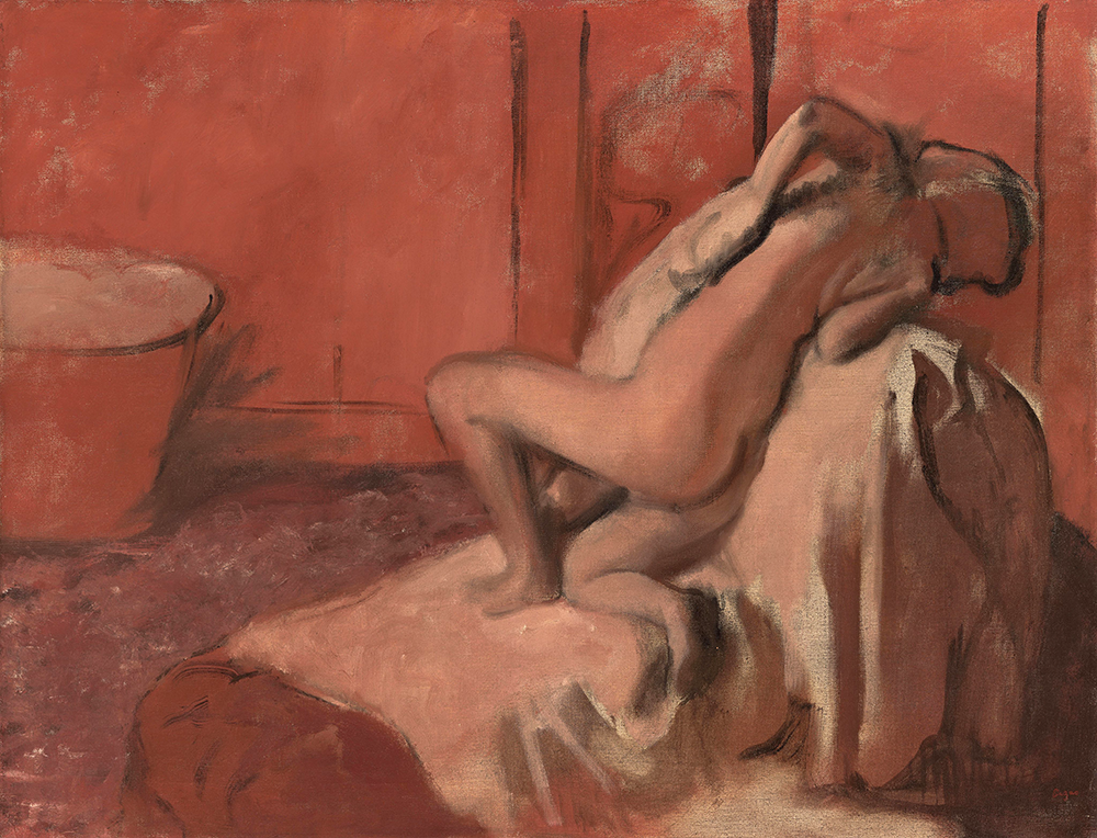 Edgar DEGAS - Après le bain, femme s'essuyant