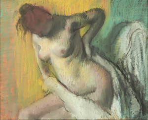 Edgar DEGAS - Nu assis s'essuyant