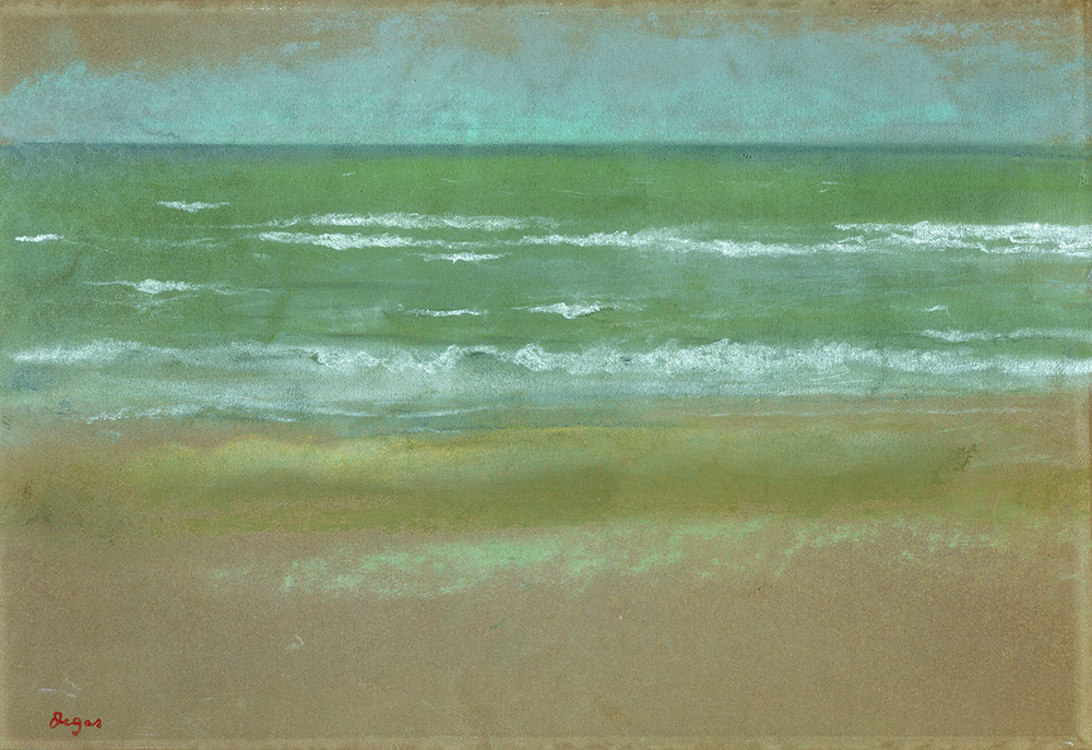 Edgar DEGAS - Plage à marée basse