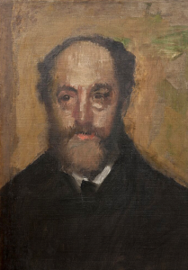 Edgar DEGAS - Portrait du critique d'art Durand Gréville