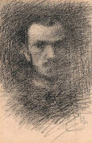LAURENT Ernest - autoportrait - (1859 - 1929) - source artnet.fr