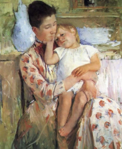 Mary CASSATT - Mère et enfant