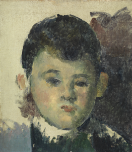 Paul CÉZANNE - Tête d'enfant, portrait de Paul, fils de l'artiste