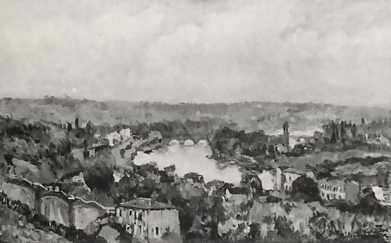 Alberg LEBOURG - Panorama de la Seine à Bellevue