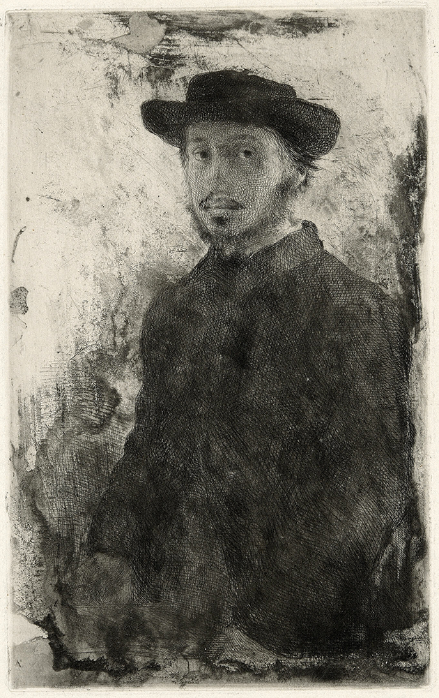 Edgar DEGAS - Autoportrait