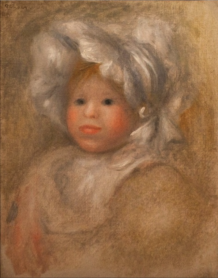 Portrait de Pierre Renoir à la capeline