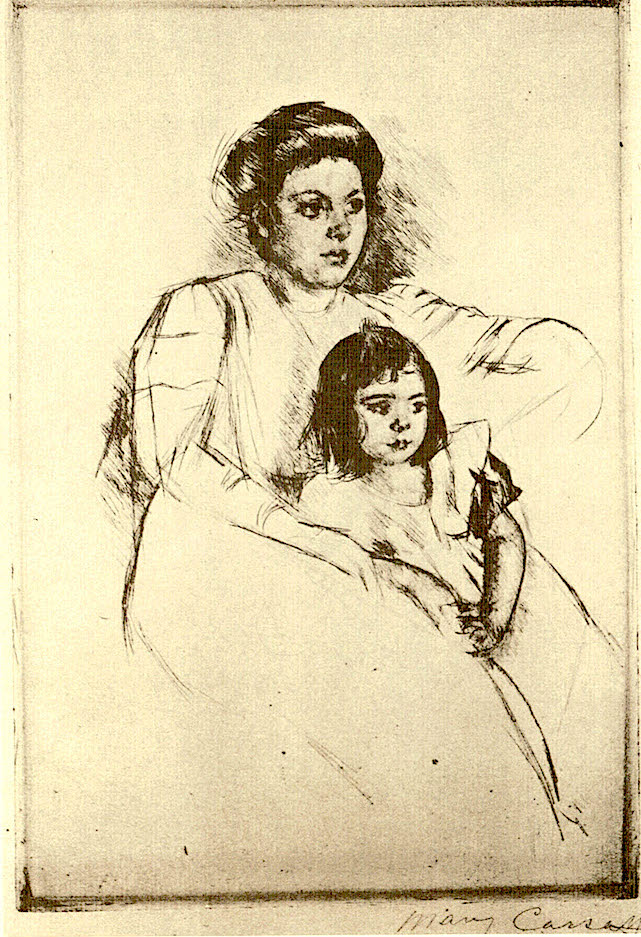 femme et enfant