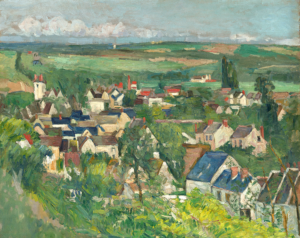 Paul CÉZANNE - Auvers-sur-Oise - vue panoramique du village