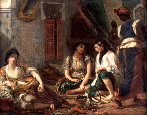 Les femme d'Alger (copie d'après Eugène DELACROIX)