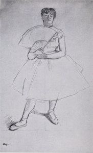 La danseuse à l'éventail