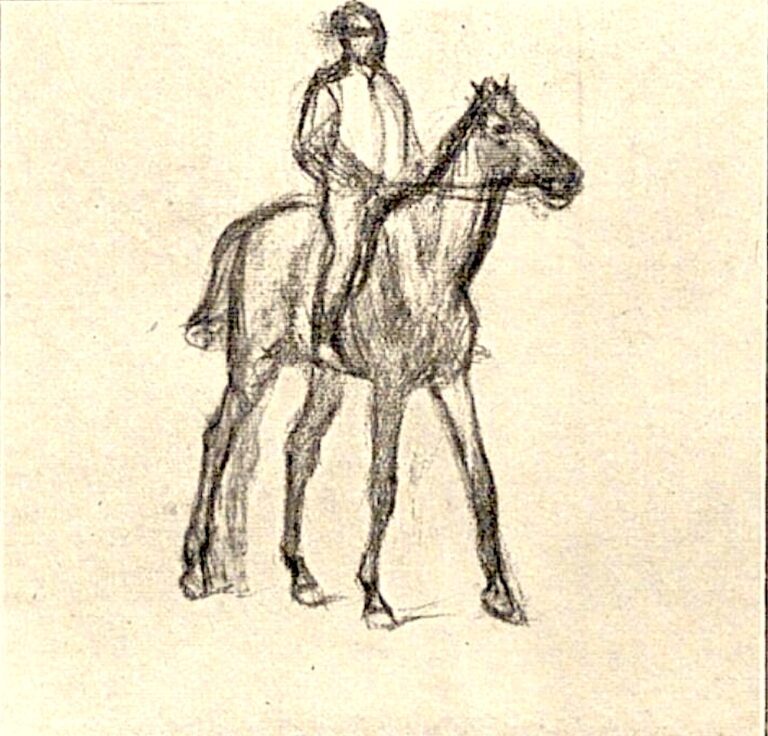 Jockey à cheval