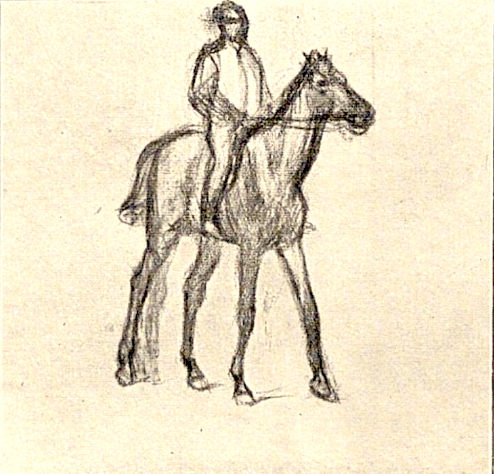 Jockey à cheval