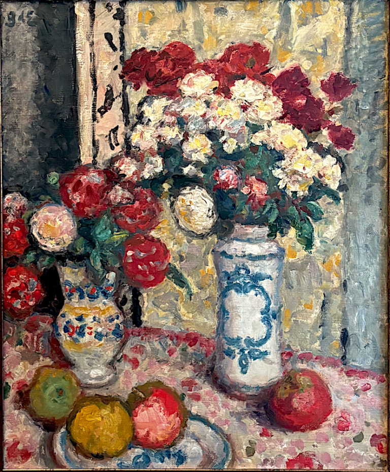 Georges-D'ESPAGNAT-Fleurs et pommes
