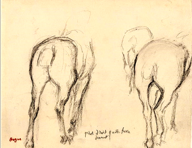 GV2365-Edgar-DEGAS-Deux études de croupe de cheval