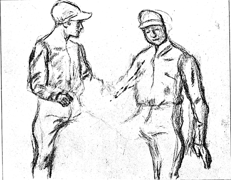 Edgar-DEGAS-Deux jockey