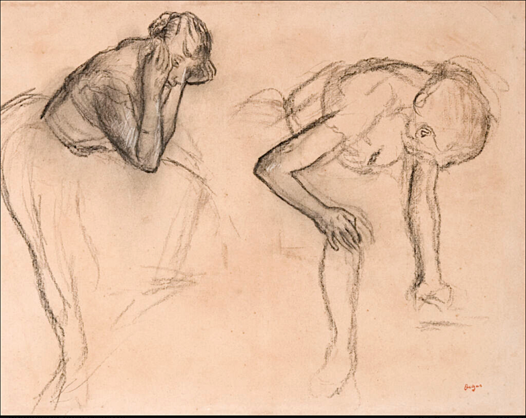 GV2367-Edgar-DEGAS-Étude de deux danseuses