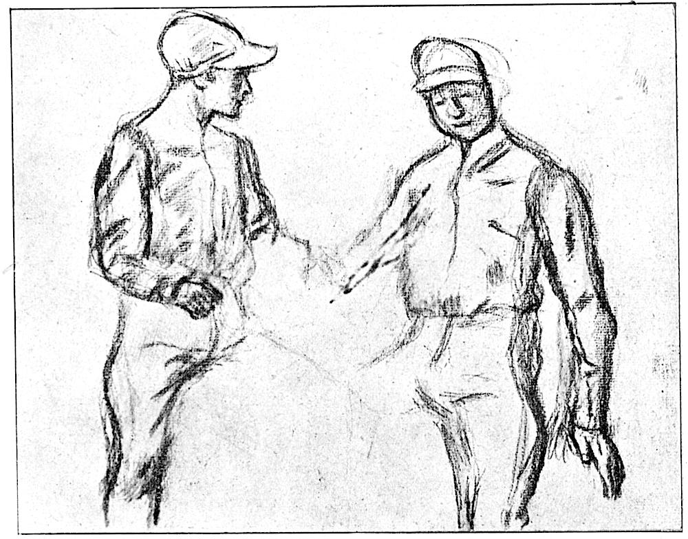 GV2319- Edgar DEGAS-Deux jockeys