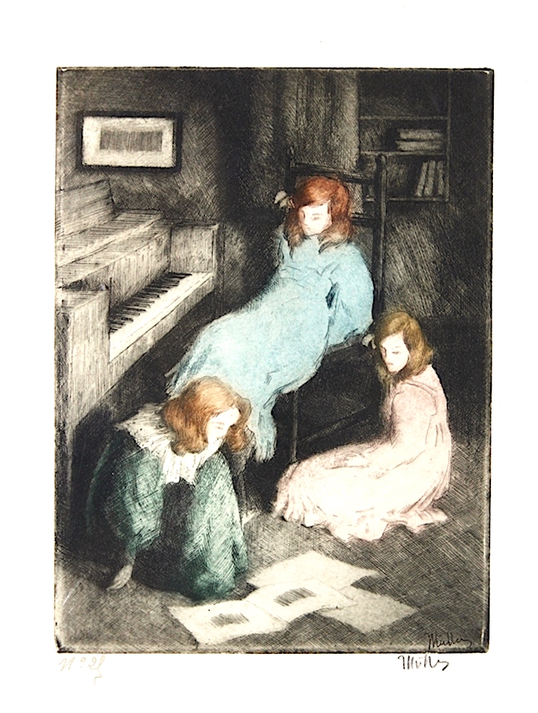 Alfredo-MULLER-Les Trois petites filles.