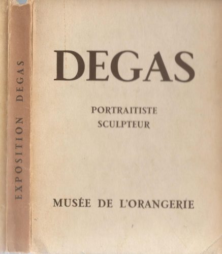 1931 Exposition Degas à l'Orangerie Paris
