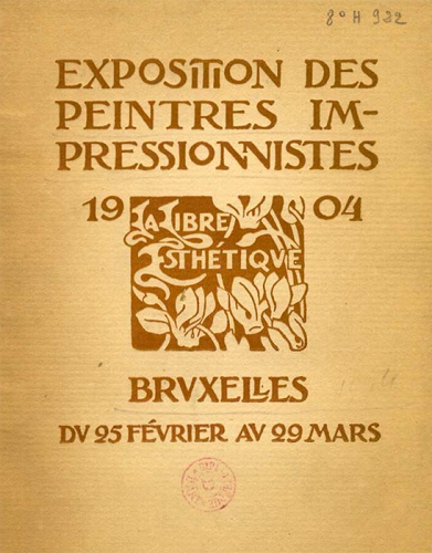 George VIAU - Exposition Bruxelles 1904